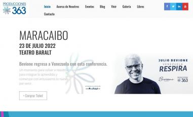 Schermafbeelding van producciones363.com