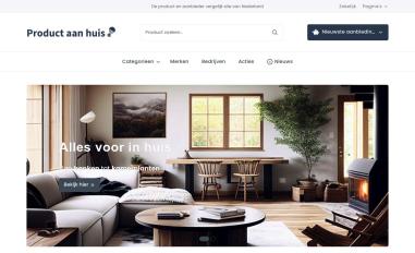 Schermafbeelding van productaanhuis.nl