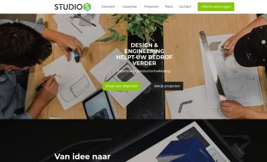 Schermafbeelding van productdesignstudios.nl