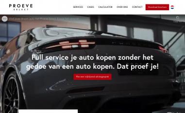 Schermafbeelding van proeveselect.nl