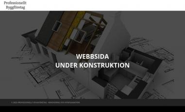 Schermafbeelding van professionelltbyggforetag.com