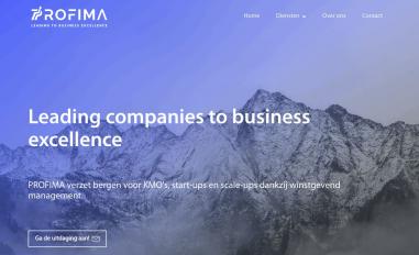 Schermafbeelding van profima.be