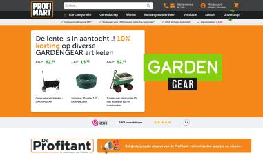 Schermafbeelding van profimart.nl