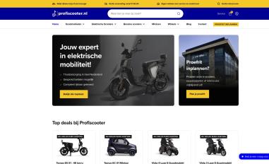 Schermafbeelding van profiscooter.nl