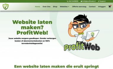 Schermafbeelding van profitweb.nl