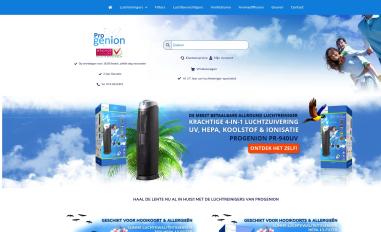 Schermafbeelding van progenion.nl