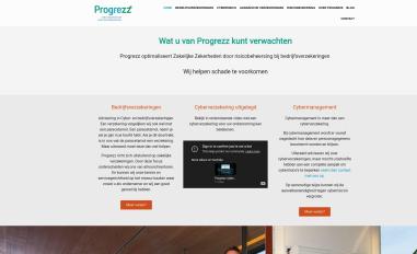 Schermafbeelding van progrezz.nl