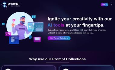 Schermafbeelding van promptmadesimple.com