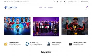 Schermafbeelding van pronetwerk.nl