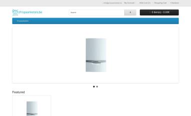 Schermafbeelding van propaanketels.be