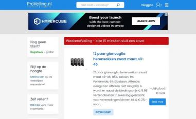 Schermafbeelding van proveiling.nl