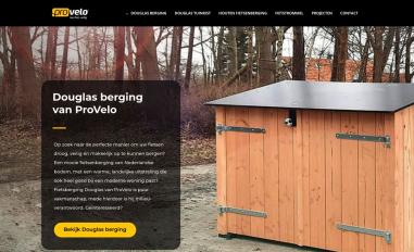 Schermafbeelding van provelo.nl