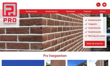 Schermafbeelding van provoegwerken.nl