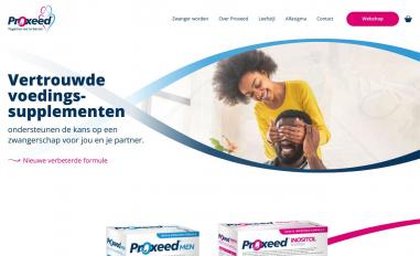 Schermafbeelding van proxeed.nl