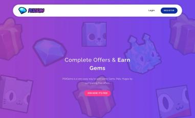 Schermafbeelding van psxgems.com