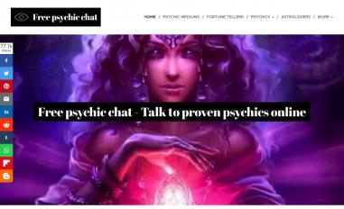 Schermafbeelding van psychicoraclechat.com