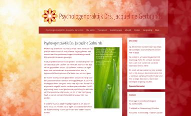 Schermafbeelding van psychologe.nl