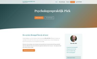 Schermafbeelding van psychologenpraktijkpiek.nl
