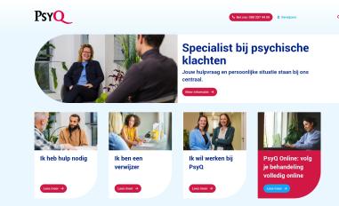 Schermafbeelding van psyq.nl