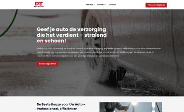 Schermafbeelding van pt-carcleaning.nl