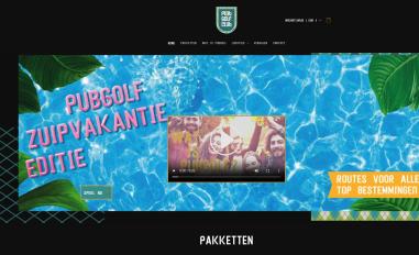 Schermafbeelding van pubgolfclub.nl