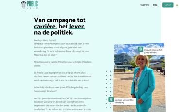Schermafbeelding van publiclead.nl