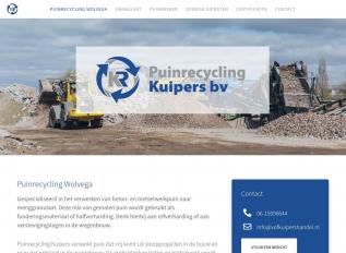 Schermafbeelding van puinrecyclingkuipers.nl