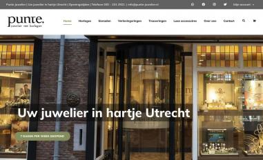Schermafbeelding van punte-juwelier.nl
