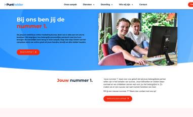 Schermafbeelding van punthelder.nl