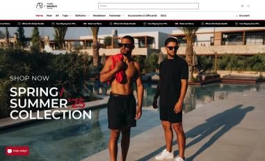 Schermafbeelding van purebrandsonline.com