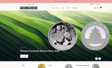 Schermafbeelding van purexprecious.com