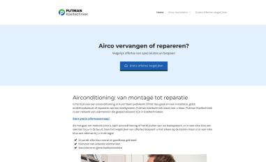 Schermafbeelding van putmankoeltechniek.nl