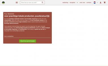 Schermafbeelding van puurberkshire.nl