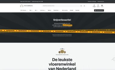 Schermafbeelding van pvc-vloeren.nl