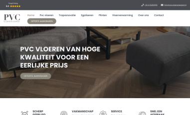 Schermafbeelding van pvcvloerenexpert.nl