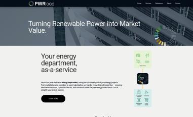 Schermafbeelding van pwrloop.energy