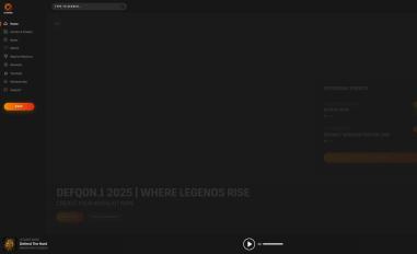 Schermafbeelding van q-dance.com