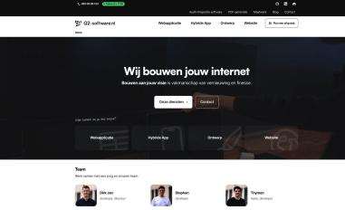 Schermafbeelding van q2-software.nl