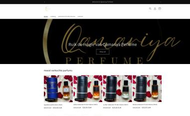 Schermafbeelding van qamariyaperfume.nl