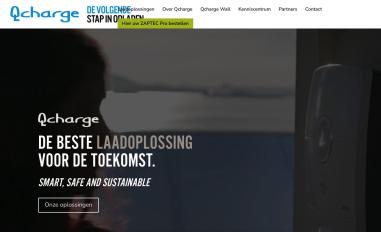 Schermafbeelding van qcharge.eu