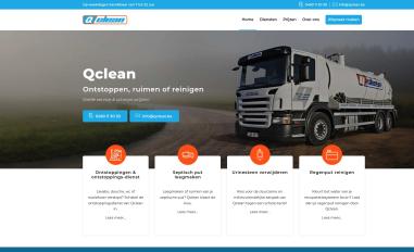 Schermafbeelding van qclean.be