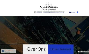Schermafbeelding van qgmdetailing.com