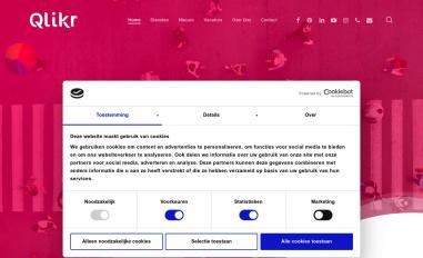 Schermafbeelding van qlikr.nl