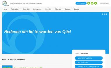 Schermafbeelding van qlix.nl