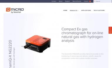 Schermafbeelding van qmicro.com