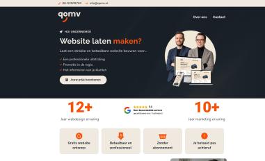 Schermafbeelding van qomv.nl