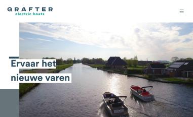 Schermafbeelding van qrafter.nl
