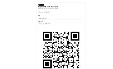 Schermafbeelding van qrcode.eliapps.com