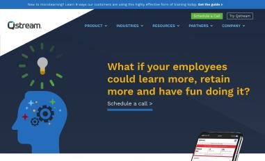 Schermafbeelding van qstream.com