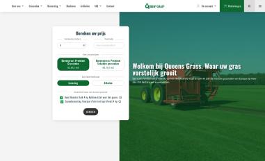 Schermafbeelding van queensgrass.com